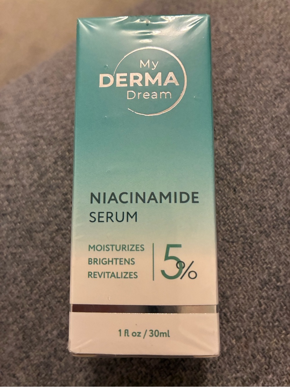 Niacinamide Serum 5% – Hydrating Brightening Serum (teal/white)